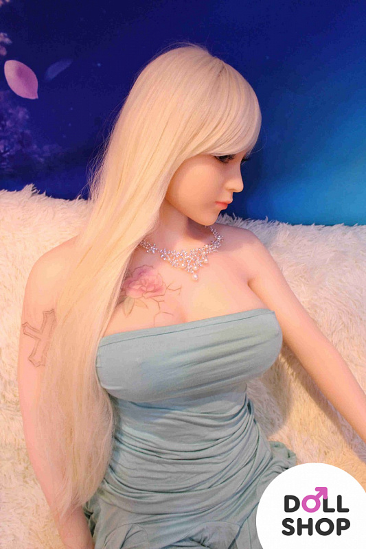 Силиконовая секс-кукла блондинка Рин 158см