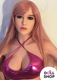 Секс-кукла Селена с розовыми волосами 168см